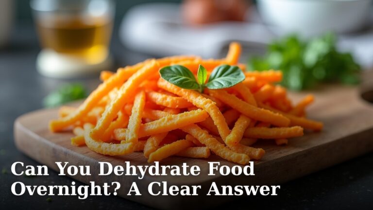 Can You Dehydrate Food Overnight? A Clear Answer