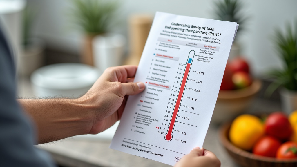 Understanding Your Dehydrating Temperature Chart