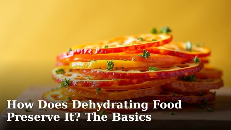 How Does Dehydrating Food Preserve It? The Basics