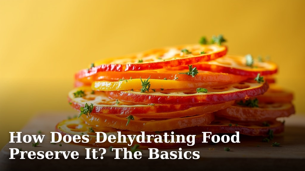 How Does Dehydrating Food Preserve It? The Basics