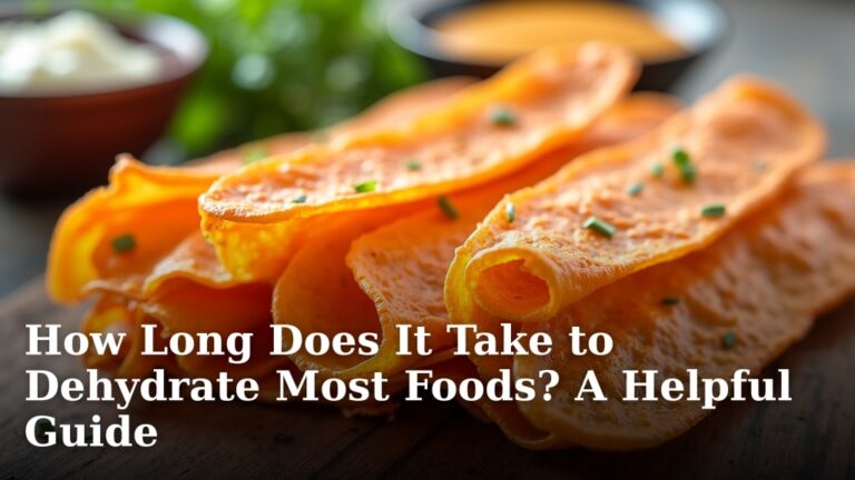 How Long Does It Take to Dehydrate Most Foods? A Helpful Guide