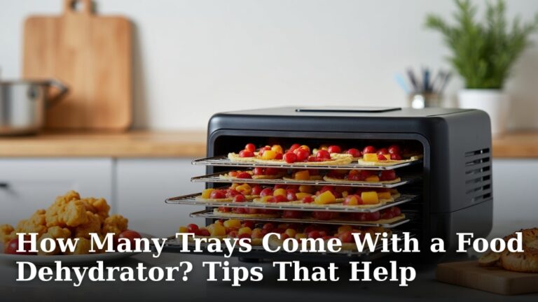 How Many Trays Come With a Food Dehydrator? Tips That Help