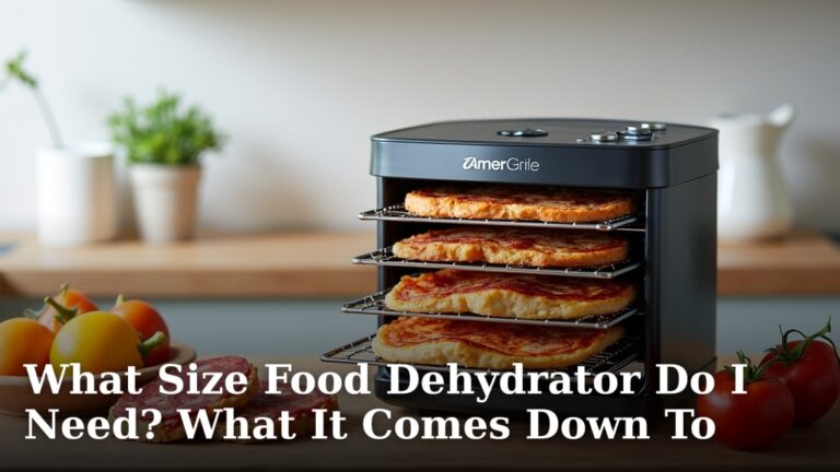 What Size Food Dehydrator Do I Need? What It Comes Down To