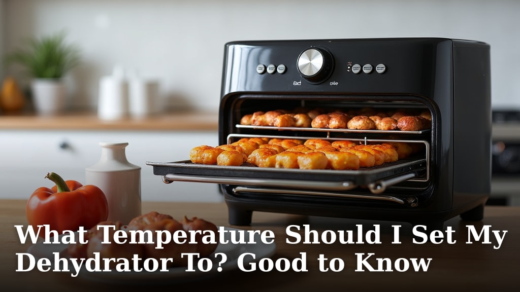 What Temperature Should I Set My Dehydrator To? Good to Know