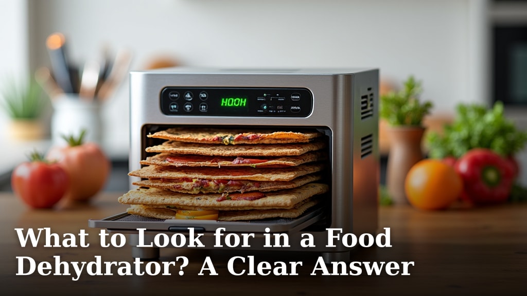 What to Look for in a Food Dehydrator? A Clear Answer