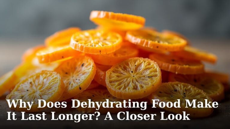 Why Does Dehydrating Food Make It Last Longer? A Closer Look